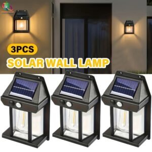 Dynamic Bazar™ 3-Piece Solar Motion Sensor Light Set