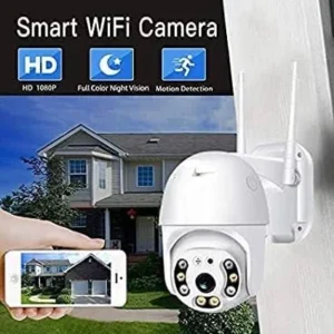 Dynamic Bazar™ Outdoor Waterproof Smart CCTV Camera (Wi-Fi / PTZ / Night Vision)